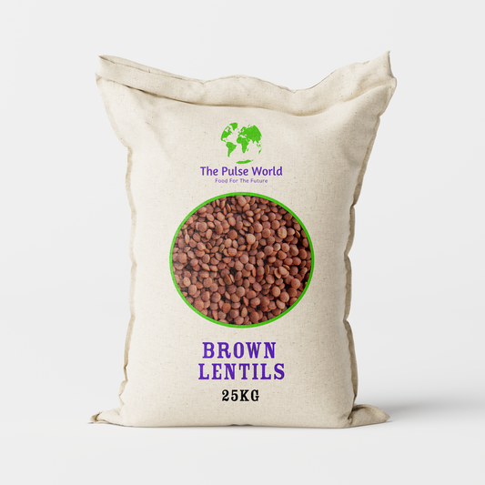 Brown Lentils (Whole Red Lentils) 25Kg