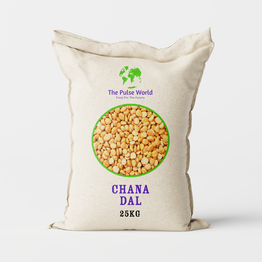 Split Huskless Yellow Gram (Chana Dal) 25Kg